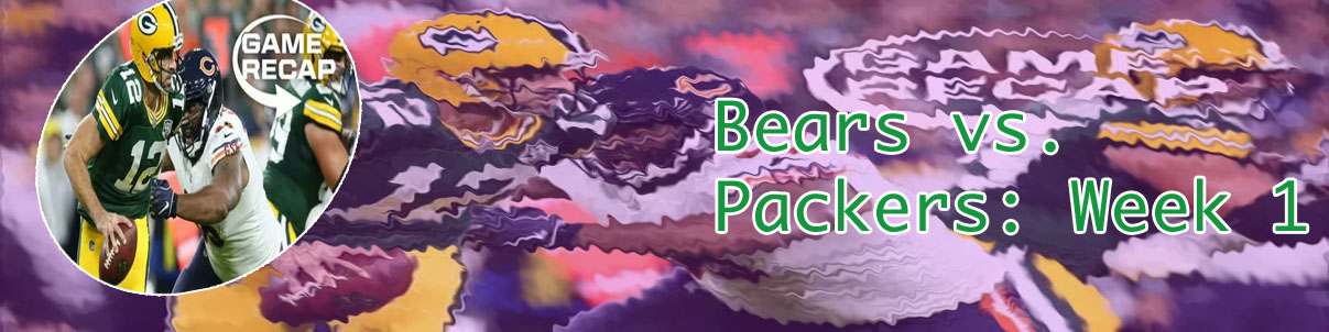 Bears packers spread
