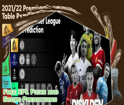Epl soccer predictions
