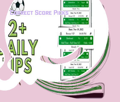 Today correct score mybet